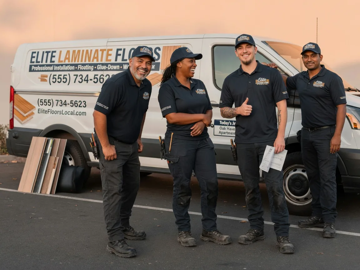 Laminate flooring installation company in Hoagland, IN